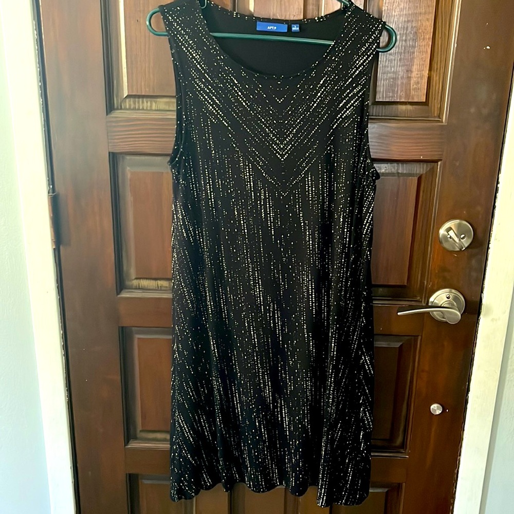 Apt. 9 black sleeveless dress